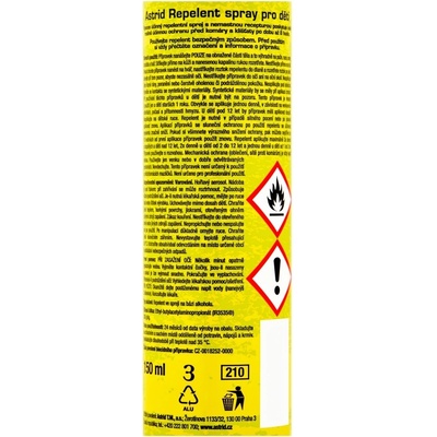 Astrid Kids repelent spray 150 ml