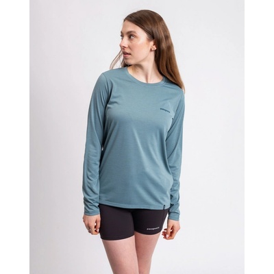 Patagonia W's L/S Capilene® Cool Daily Shirt Boardshort Logo Blue Sage Light Blue Sage X Dye