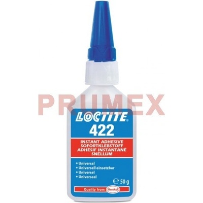 LOCTITE 422 vteřinové lepidlo 50g