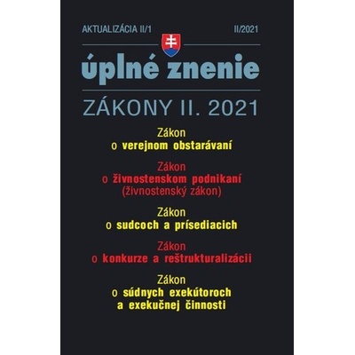 Aktualizácia II/1 2021