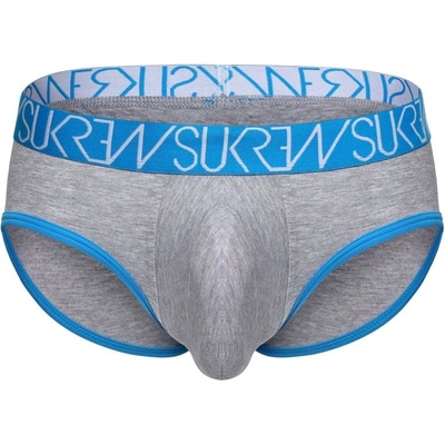 Slipy Sukrew Apex Brief Grey Marl šedo-modré