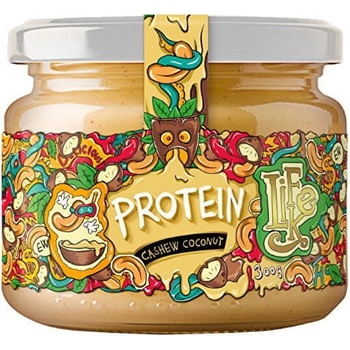 Lifelike Kešu krém s kokosom a proteínom 300 g