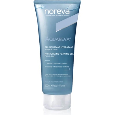 Noreva Aquareva Moisturizing Foaming Gel пенлив почистващ гел 200ml