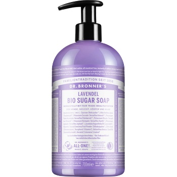 Dr. Bronner's Био течен сапун Sugarsoap - Лавандула - 710 мл