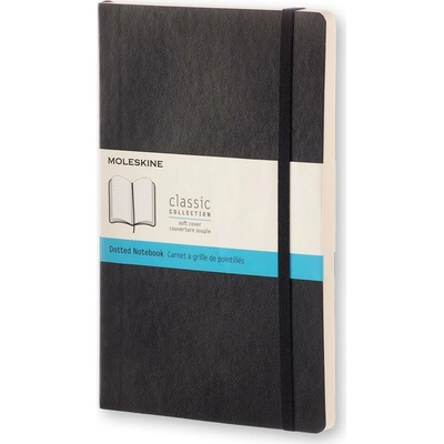 Moleskine Zápisník mäkké dosky A5 bodkovaný čierny