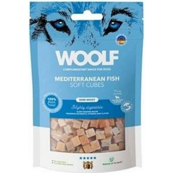 Woolf Dog Soft Cubes Mediterranean Fish 100 g