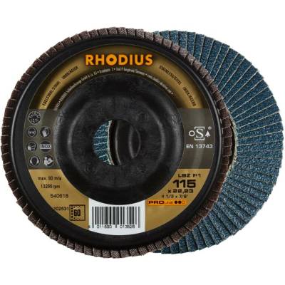 RHODIUS Lamelový brusný kotouč LSZ P1 115 x 22,23 PROline 202531