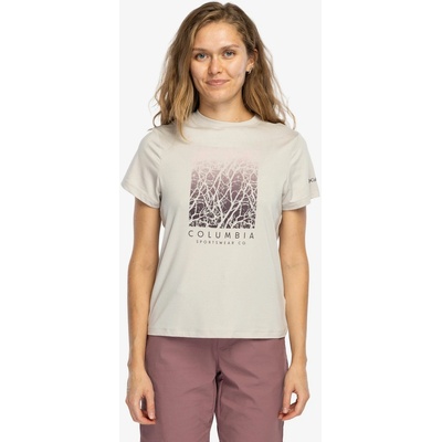 Columbia Parsons Point S/S Graphic Tee Dark Stone Heather/Treescape