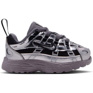 Nike Бебешки маратонки Nike P-6000 Baby and Toddler Trainers - Black/Silver