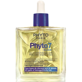 PHYTO Подхранващо олио за суха коса Phyto 7 Elixir, 100 ml