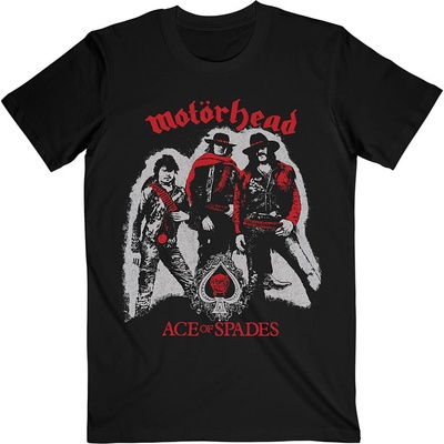Motörhead tričko Ace of Spades Cowboys čierne
