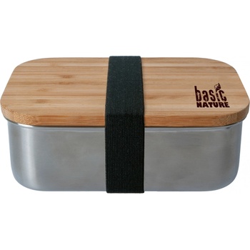 Origin Outdoors Контейнер за храна Origin Outdoors Lunchbox Bamboo - Stainless Steel - размер 1, 2 l (532-1580-0112)