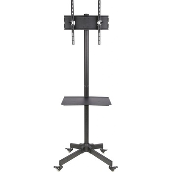 ART Стойка, 23 - 55 инча, Включен рафт за dvd, Черен (sto s-09) (sto s-09)