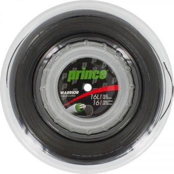 Prince Тенис кордаж Prince Warrior Hybrid Control 16L/16 (100 m/100 m) - Черен