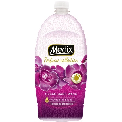 Medix PERFUME COLLECTION Precious Moments Течен сапун пълнител, 800 ml (5935282211)