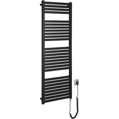 Aqualine Tondi-E DE476T 450 mm x 1330 mm matná čierna