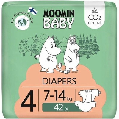 Muumi Baby Eko Baby 4 Maxi 7–14 kg 42 ks