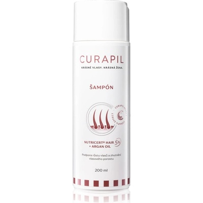 Curapil Shampoo шампоан за разредена коса 200ml