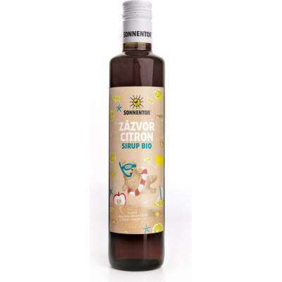 Sonnentor Zázvor-citron sirup bio 3 x 500 ml