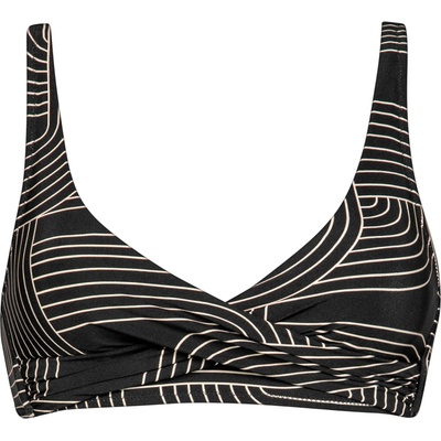 Watercult Дамско бикини горнище Watercult Women's Line Set Bikini Top No. 7330 Bikini top - Black / Tofu - размер 38 (150-6678-0112)