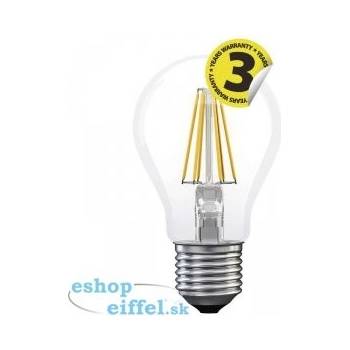 Emos LED žiarovka Classic A60, 8W 75W E27, NW neutrálna biela, 1060 lm, Filament