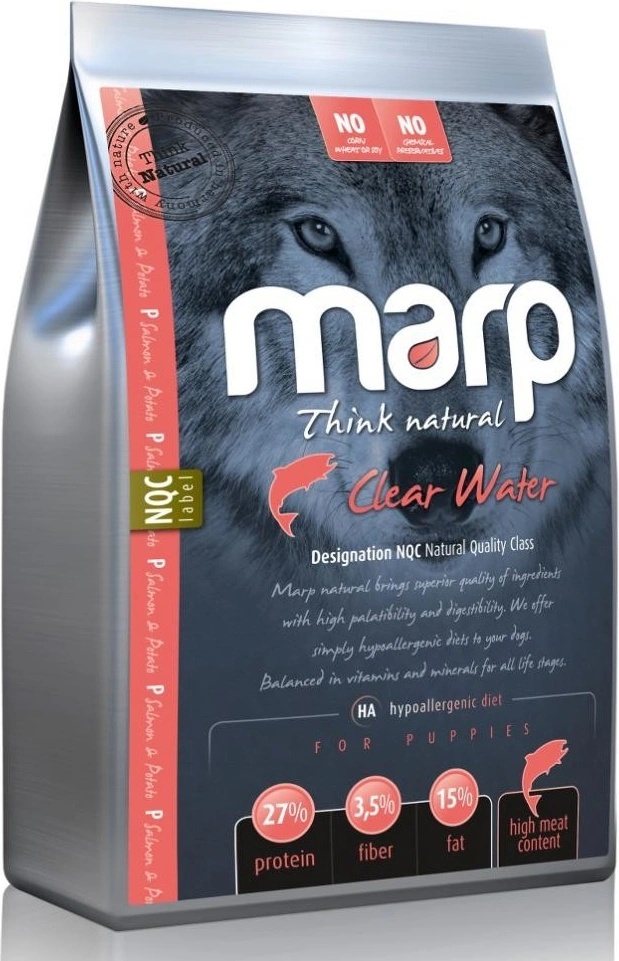 Marp Natural Dog CLEAR WATER Puppy Salmon 12 kg Marp Natural Dog CLEAR WATER Puppy Salmon 12 kg