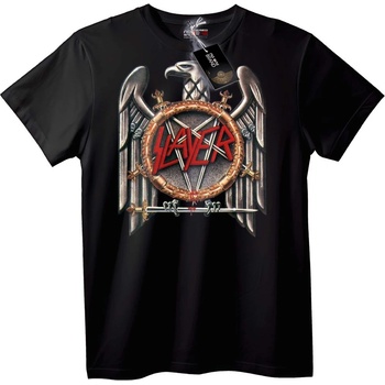 NOONEBRAND Тениска Лого на Slayer - L, Black