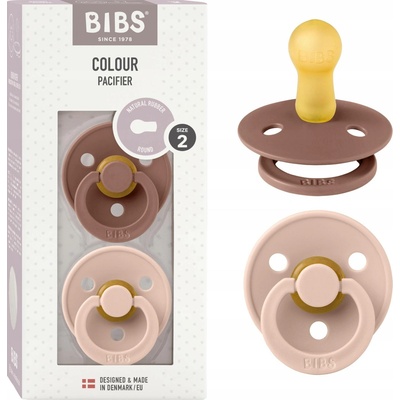 Bibs Colour kaučuk Woodchuck Blush 2 ks