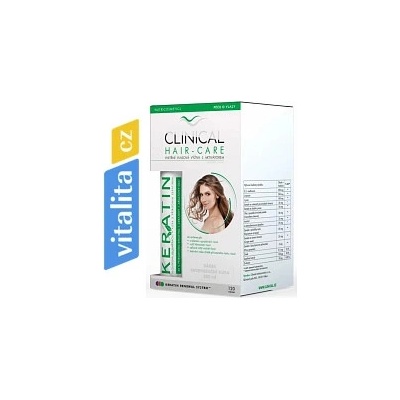 Clinical Hair Care 120 tobolek 4měsíční kúra + keratin 100 ml