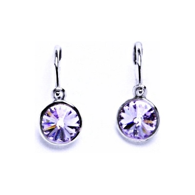 Čištín dětské s krystalem Swarovski Violet NK 1336