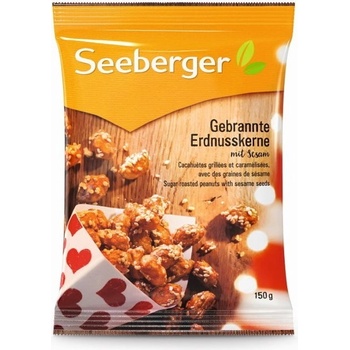 Seeberger Pražené arašidy v cukrovom obale a sezamové semienka 150 g