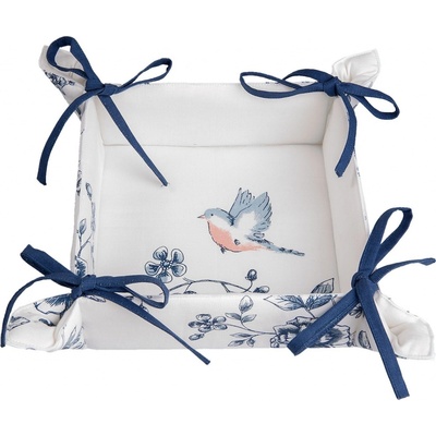 Textilní košíček na pečivo Early Bird - 35*35 cm - Clayre & Eef
