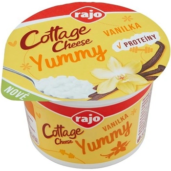 Rajo Cottage Cheese Yummy vanilka 180 g