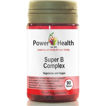 Power Health Витамини В Комплекс 90 таблетки | Power Health (012285 (PBRDA90) PWH)