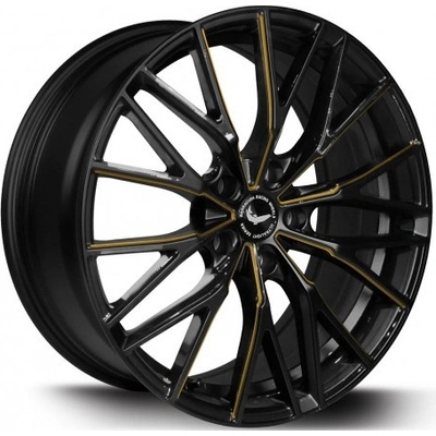 BARRACUDA PROJECT 3.0 8,5x20 5x114,3 ET40 black gloss flashgold