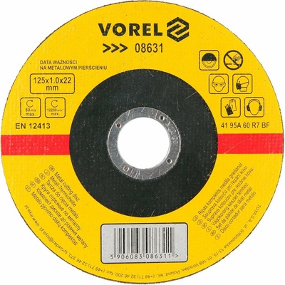 Vorel kotouč na kov 125 x 22 x 1,0 mm TO-08631