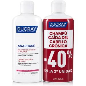 Ducray Anaphase Anti-Hair Loss & Anchorage Shampoo 2 x 400 ml