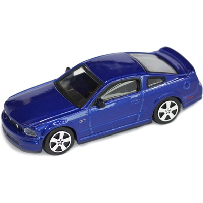 Bburago Ford Mustang GT metalíza modrá 1:43