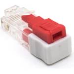 NIKOMAX Защитен щепсел rj45 със заключване nmc-rj-lock-rd (nmc-rj-lock-rd)