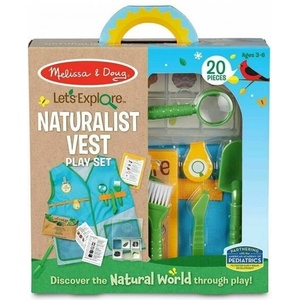 Melissa & Doug Комплект за игра и костюм Melissa and Doug Naturalist Vest