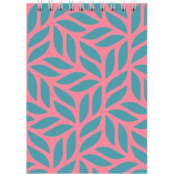 Бележник Delta A6 48л. Каре Розов (A6 48)