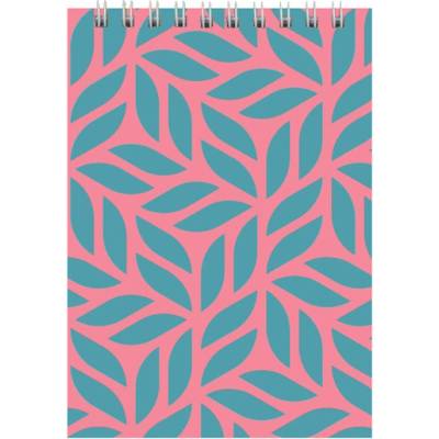 Бележник Delta A6 48л. Каре Розов (A6 48)