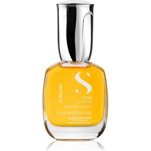 Alfaparf Milano Semi di Lino Sublime Cristalli хидратиращо олио за блясък и мекота на косата Blue box 15ml