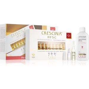 Crescina Transdermic 500 Re-Growth подаръчен комплект за растеж на косата за мъже 500