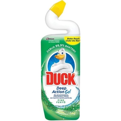 Duck Deep Action Gel čisticí a dezinfekční přípravek na WC mísu Pine 750 ml