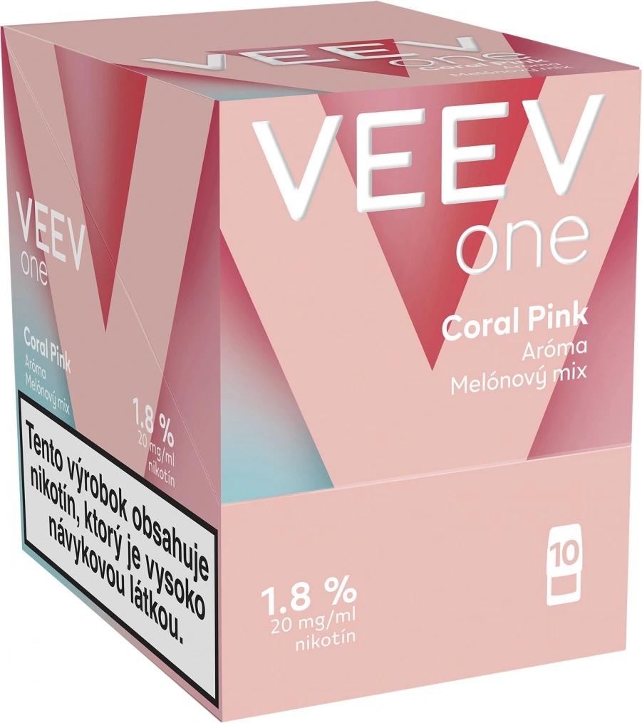 Veev One CORAL PINK kartón