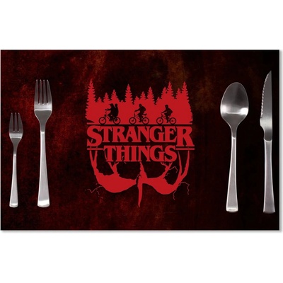 Sablio Prestieranie Stranger Things Red 40x30cm