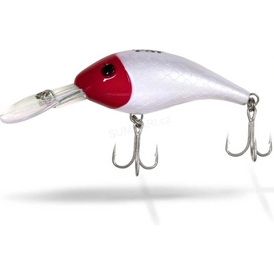 Black Cat wobler Cranker Red/Glow in the dark, 50g 16cm