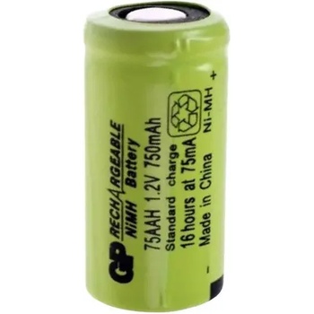 Image 1 of GP Batteries Акумулаторна батерия NiMH 75AAH-B 2/3AA 1.2V 600mAh 1бр. GP BATTERIES (GP-BR-75AAH-NIMH)