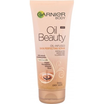Garnier skrášľujúci telový peeling Oil Beauty Scrub 200 ml